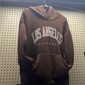 Brown Los Angeles Hoodie